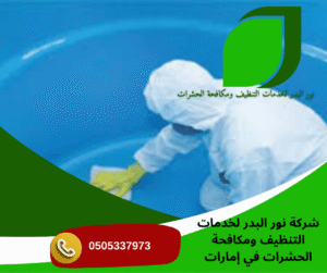 شركة تنظيف خزانات المياه في عجمان